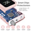 Kredioo Nail Drill, 35000RPM Nail Drills for Acrylic Nails Professional Electric File Rechargeable Portable Efile Machine 6 Bits Kit with Sanding Bands for Manicure Pedicure Remove Gel Polish