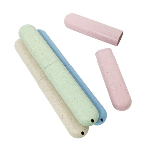 4 Pack Travel Toothbrush Holder Case, Portable Toothbrush Holder for Travel/Camping/School