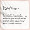 Camille Rose Latte Define Leave in Styling Cream, with Black Cumin and Sunflower Seed Oils to Hold and Define Styles and Textures, for all Hair Types, 9 fl oz