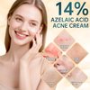 Azelaic Acid 14% for Face, Premium Acne Cream Reduces Dark Spots & Facial Redness, Azelaic Acid Serum with Salicylic Acid & Niacinamide for Acne Breakouts, Oil Control & Relieve Irritation, 2 Oz