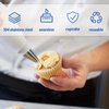 23 PCS Star Piping Tip and Bags, 1M Piping Tip Cupcake Decorating Kit, Stainless Steel Cake Frosting Kit Reusable for Cake Decorating