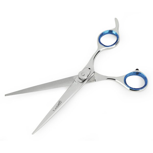 Laazar Pro Shears, Straight Pet Grooming Shear, 7" Scissors