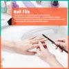 TsMADDTs Nail File 20 PCS Double Sided Emery Board for Natural Acrylic Nails 100/180 120/240 320/800 Grit, Professional Manicure Pedicure Tools, Nail Buffering Files