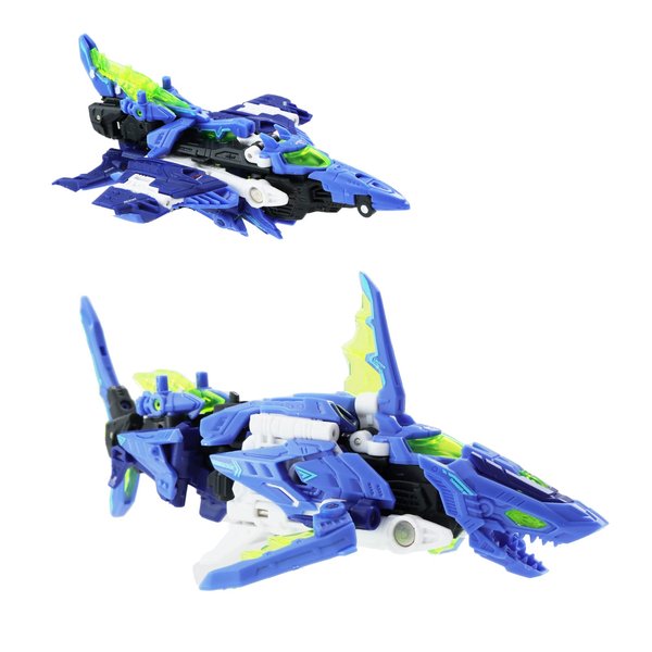 52TOYS BEASTDRIVE BD-02 Hydro Bullet Shark Deformation Toys Action Figure, Converting Toys in Vehicle and Beast, Perfect Birthday Party Gift for Teens and Adults