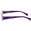 Calabria Victoria Designer Reading Glasses +1.25 Purple Women Vintage Single Power Readers Distortion Free Lenses Durable