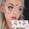 Uranian Halloween Temporary Tattoos Fake Wound Face Freckle Makeup Tattoos Bloody Scar Tattoo Stickers Realistic Face Makeup Decals Halloween Fake Tattoos for Women