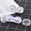 KISEER 15 Pack Clear Cute Contact Lens Case Box Holder Container Storage Kit