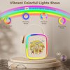 HWWR Mini Karaoke Machine for Kids Portable Karaoke Machine with Microphone& LED Lights for Home Parties, Kids Karaoke Machine Toys for Girls Boys Family, Cool Christmas Holiday Brithday Gift