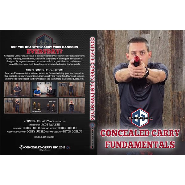 Concealed Carry Fundamentals - 3+ Hour Training Course DVD