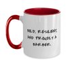 New Barber Gifts, BOLD, RESILIENT, AND PROUDLY A BARBER, Birthday Unique Gifts, Two Tone 11oz Mug For Barber from Friends, Barber gift ideas, Barber gifts for him, Barber gifts for her, Unique barber