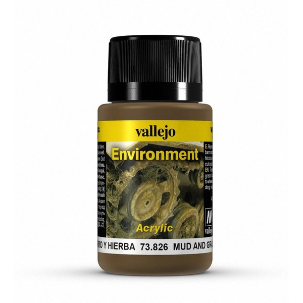 Vallejo Mud & Grass Effect Model Paint Kit
