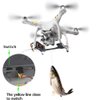 RCGEEK Compatible DJI Phantom 4 Drone Clip Drop Kit Payload Delivery Drop Transport Device Drone Release Fishing Bait Carrying Wedding Proposal Device Double Release Thrower Pin Phantom 4 Pro/Adv/Pro+