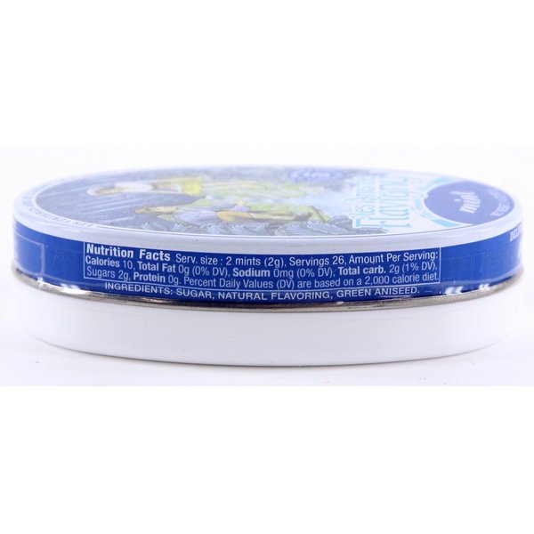 4 Pack Les Anis de Flavigny Mint Hard Candy 1.75-ounce (50g) Tin