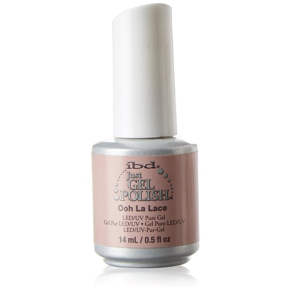 IBD Just Gel Soak Off Light Pink Nail Polish, Ooh La Lace