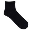 Dr. Scholl's Women's 4 Pack Diabetic and Circulatory Non Binding Ankle Socks, Black, Shoe Size: 4-10