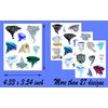 ATSMOICY 216 Pieces Cute Tornado Temporary Tattoos Stickers - Weather Party Themed Baby Shower Birthday Party Favors Decorations Kids Tattoo