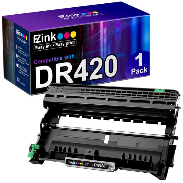 E-Z Ink (TM) Compatible Drum Unit (Not Toner) Replacement for Brother DR420 DR 420 High Yield for use with HL-2270DW HL-2280DW HL-2230 HL-2240 HL-2240D MFC-7860DW MFC-7360N DCP-7065DN (1 Drum Unit)