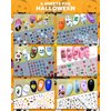 IDDFEVE 30 Sheets All Holiday Nail Art Stickers, Variety Pack Seasonal Nail Decals for All Year, Self-Adhesive Pegatinas Uñas St. Patrick's Independence Day Halloween Fall Christmas Heart Design