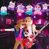 Konsait 10 PCS Music Themed Party Decorations Girls Singer Honeycomb Centerpieces Birthday Centerpieces for Tables Kids' Party Centerpieces Birthday Table Decoration for Party Decor Supplies