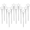 Podzly - 48-Piece Princess Jewelry Set - 12 Tiaras, 12 Wands, 24 Rings - Perfect for Pretend Play, Birthday and Costume Party Favors - Accessories for Kids, Toddler - Dress Up Kit with Girl Crowns