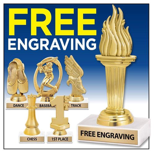 Soccer Trophies - 6" Soccer Ball and Soccer Cleat Trophy for Soccer, Great Soccer Team Awards 10 Pack