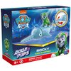 Paw Patrol, Aqua Pups Rocky and Sawfish Action Figures Set, Kids Toys for Ages 3 and up