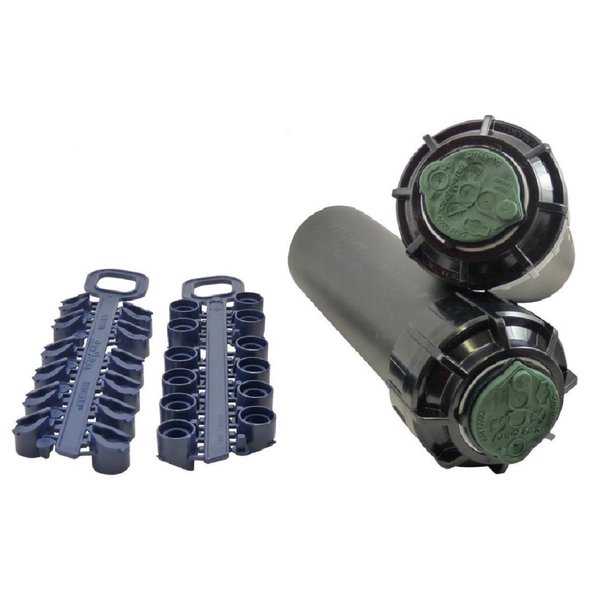 Rain Bird 5004PLPC Plus Rotor 5000 Series Part to Full Circle Adjustable 4" Pop-Up Includes Nozzle Racks and Instructions Comes With a SprinklerPartsWholesale Flashlight Keychain - 2 Pack RainBird