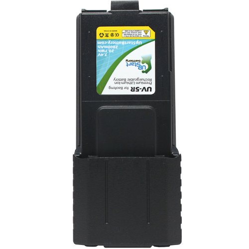 2X Pack - Baofeng BF-F9 Battery - Replacement for Baofeng UV-5R Two-Way Radio Battery (2800mAh, 7.4V, Lithium-Ion)