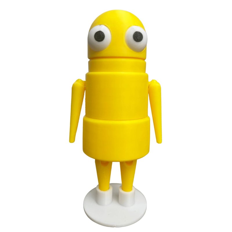 REPO 3D Printed Character Figure, R.E.P.O Horror Game Posable ...