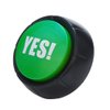 LICRAFT Yes Button Desktop Sound Toy Great for Fun Stress Reliever, Party Games Tools Holiday Supplies Board Games Toy Gift (YES Sound Button)
