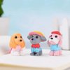 8pcs Dog Cake Topper, Puppy Cake Topper Cupcake Topper, Mini Dog Puppy Figurines Toy, Dog Cake Decorations for Kids Birthday Baby Shower Dog Animal Theme Party Supplies