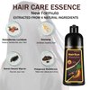 Fedulili Light Brown Hair Dye Shampoo for Color Treated, 3-in-1 Long Lasting, Gray Hair Coverage for Women and Men, 500 milliliters