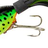 Arbogast Hula Popper Topwater Fishing Lure, Fire Tiger, G750 (2 1/4 in, 5/8 oz)