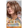 L'Oreal Paris Feria Multi-Faceted Shimmering Permanent Hair Color, B61 Downtown Brown, Hair Dye Kit, Pack of 2