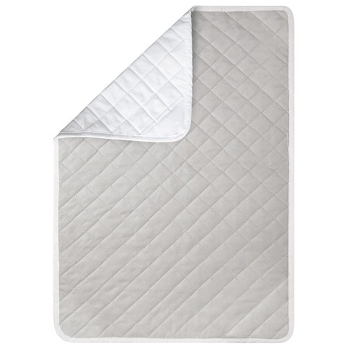 HOLDN’ STORAGE Ironing mat, Magnetic Laundry mat, 28.25” x 19”, Gray, Quilted, Washer and Dryer Countertop, Ironing pad