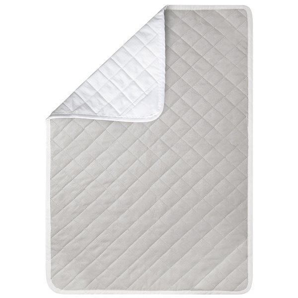 HOLDN’ STORAGE Ironing mat, Magnetic Laundry mat, 28.25” x 19”, Gray, Quilted, Washer and Dryer Countertop, Ironing pad