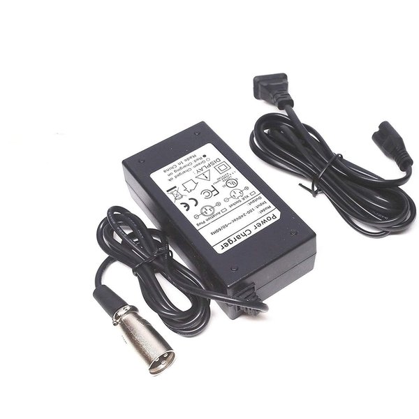 Yustda AC/DC Adapter Replacement for Innuovo Item N5513A A5513 W5521 W5213 24V Pack Intelligent Lightweight Foldable Electric Wheelchair Power Supply Cord Cable