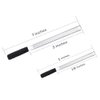IDOU 2 Pieces Toe Nail Files for Thick Nails,Stainless Steel Nail File 4 sides,Dog Nail File for Men Seniors & Dogs