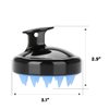 MENFIRST Hair Shampoo Brush, Soft Brush for Washing Hair, Scalp Massager with Silicone Tips for Scalp Care, Scalp Scrubber & Exfoliator for Dandruff & Dry Scalps with an Ergonomic Design
