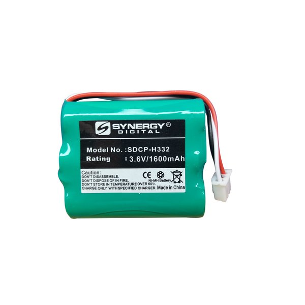 Synergy Digital Wireless Router Battery, Works with Huawei E5172 Wireless Router, (Ni-MH, 3.6V, 1600 mAh), Compatible with Huawei HGB-2A10X3, Huawei - HGB-15AAX3, Huawei - GRP11110805283, Battery
