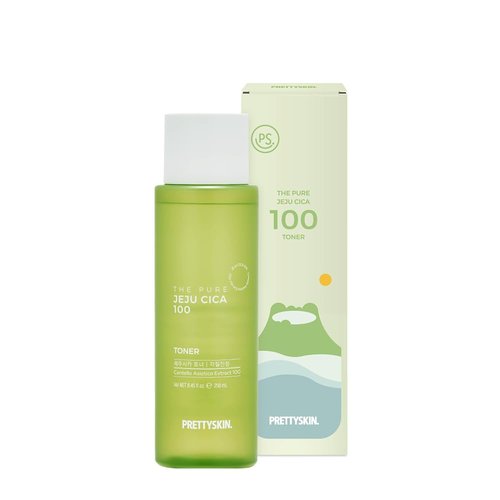 PS.PRETTYSKIN The Pure Jeju Cica Centella Asiatica Extract 100% Facial Toner 250ml(8.45fl.oz.)