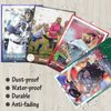 600PCS Card Sleeves for Collectable Gaming Cards, Matte Card Protectors Sleeves for Baseball Cards, Game Cards and Trading Cards (6 Colors)