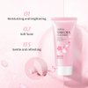 Face Sakura Cleanser Deep Cleaning Foaming Cream Repairing Deep Cleansing Moisturzing Balance Oil Water