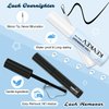 KevKev Lash Tools Kit for Lash Clusters with Lash Bond and Seal Lash Remover Cluster Lashes Tweezers Kit Lash Overnighter Eyelash Clusters Brush with Cleaning Swabs Lash Pad