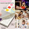 Pocket Watercolor Painting Book, 2 Sets Watercolor Paint Bookmark, Travel Pocket Watercolor Kit Beginner Friendly, Improve Your Child's Creativity and Concentration for Kids(Age 3+)