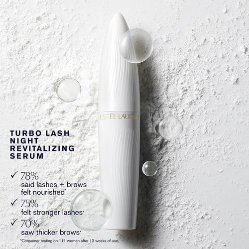 Estée Lauder Turbo Lash Night Revitalizing Lash + Brow Serum, 0.2 fl oz.