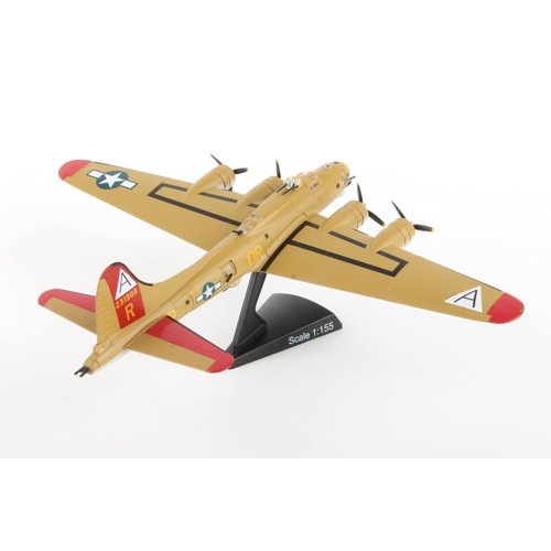 Postage Stamp PS5402-3 USAF B-17G Nine O Nine 1:155 Scale Flying Fortress Diecast Display Model with Stand