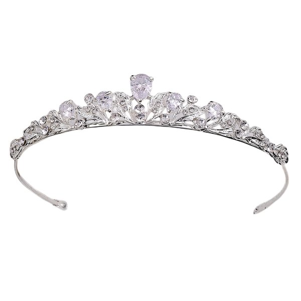 HONGMEI Silver Bridal Tiaras and Crowns for Women and Girls, Rhinestones Wedding Headband, Hair Accessories for Wedding Prom Bridal Party