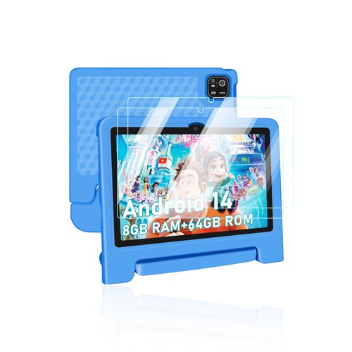 Screen Protector for NRKDUBQ J10P Tablet for Kids, 10.1 inch IPS HD Touchscreen Android 14,Anti-Scratch 9H Hardness Touch Sensitive 2.5D Rounded Edges Bubble Free Easy to Install,2 Pack.