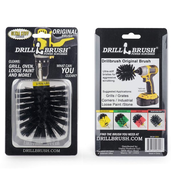 Drill Brush Ultrastiff Scrub Brush